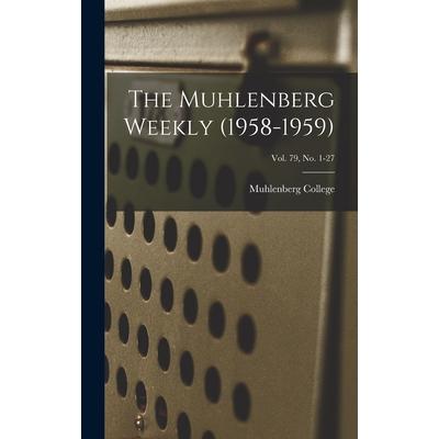 The Muhlenberg Weekly (1958-1959); Vol. 79, no. 1-27