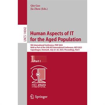 Human Aspects of It for the Aged Population