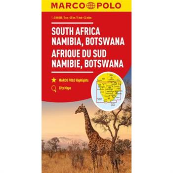 South Africa Marco Polo Map