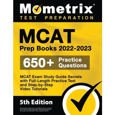 MCAT Prep Books 2022-2023 - MCAT Exam Study Guide Secrets, Full-Length Practice Test, Step-by-Step Video Tutorials | 拾書所