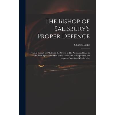 The Bishop of Salisbury's Proper Defence | 拾書所