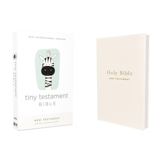 Niv, Tiny Testament Bible, New Testament, Leathersoft, White, Comfort Print