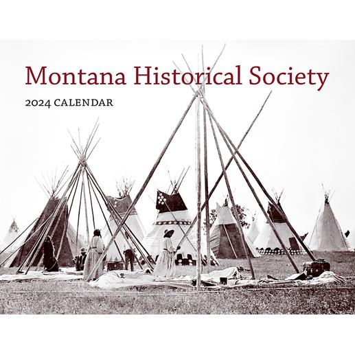 2024 Montana Historical Society Wall Calendar | 拾書所