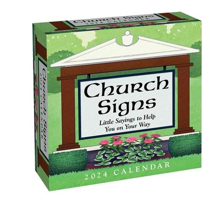 Church Signs 2024 Day-To-Day Calendar