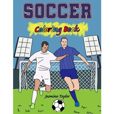 Soccer Coloring Book | 拾書所