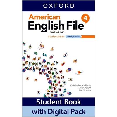 American English File 3e Student Book Level 4 Digital Pack