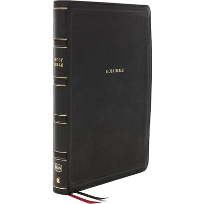 Nkjv, Deluxe End-Of-Verse Reference Bible, Personal Size Large Print, Leathersoft, Black, Red Letter Edition, Comfort Print
