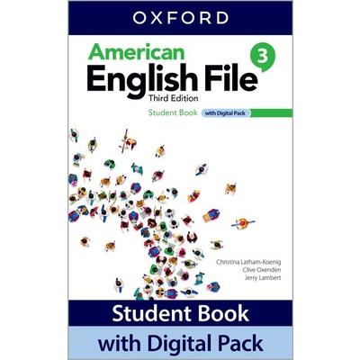 American English File 3e Student Book Level 3 Digital Pack