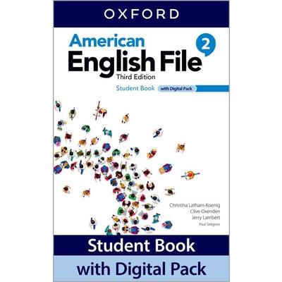 American English File 3e Student Book Level 2 Digital Pack