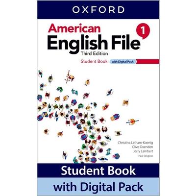 American English File 3e Student Book Level 1 Digital Pack