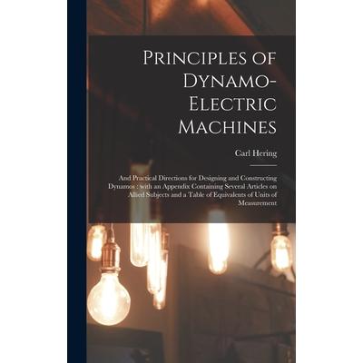 Principles of Dynamo-electric Machines