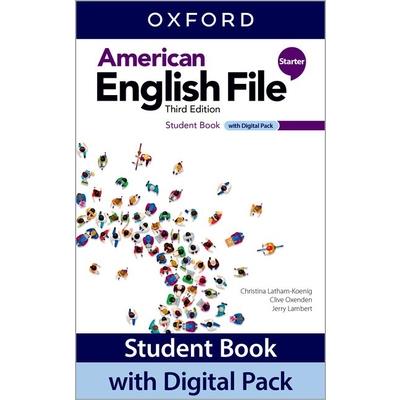 American English File 3e Student Book Level Starter Digital Pack