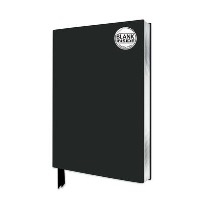 Black Blank Artisan Notebook (Flame Tree Journals)