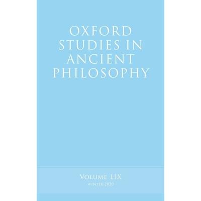 Oxford Studies in Ancient Philosophy, Volume 59