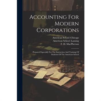 Accounting For Modern Corporations