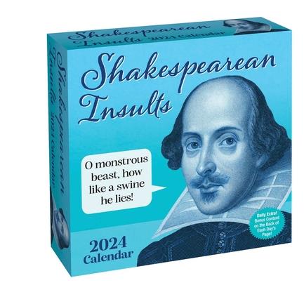 Shakespearean Insults 2024 Day-To-Day Calendar