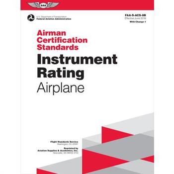 Instrument Rating Airman Certification Standards - Airplane