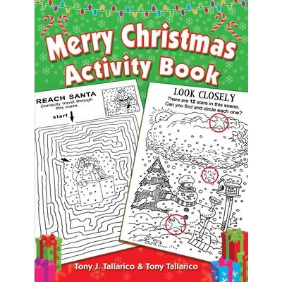 Merry Christmas Activity Book