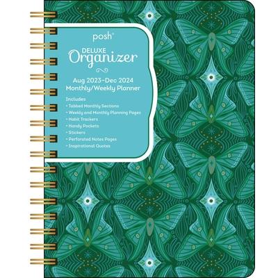 Posh: Deluxe Organizer 17-Month 2023-2024 Monthly/Weekly Hardcover Planner Calen | 拾書所