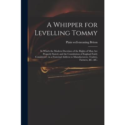 A Whipper for Levelling Tommy | 拾書所