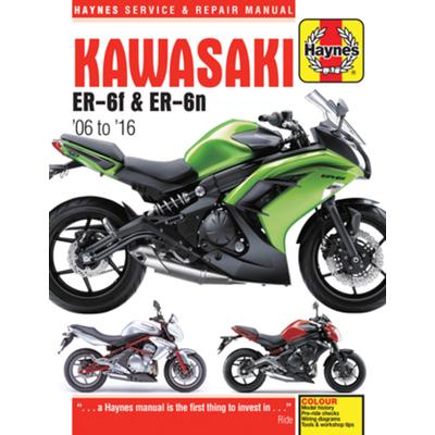 Kawasaki Ex650 & Er650, '06-'16 Haynes Repair Manual | 拾書所
