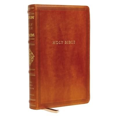 Kjv, Sovereign Collection Bible, Personal Size, Leathersoft, Brown, Red Letter Edition, Comfort Print