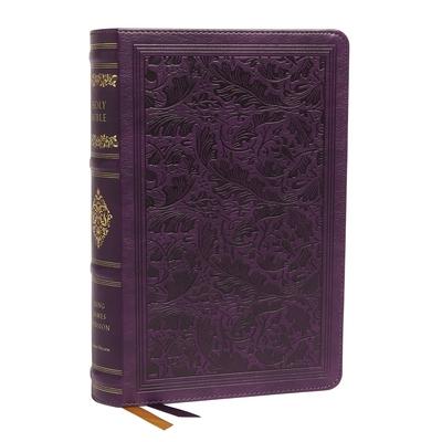 Kjv, Sovereign Collection Bible, Personal Size, Leathersoft, Purple, Thumb Indexed, Red Letter Edition, Comfort Print