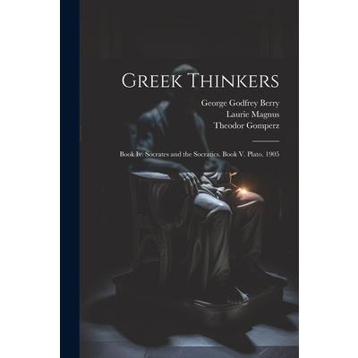 Greek Thinkers | 拾書所