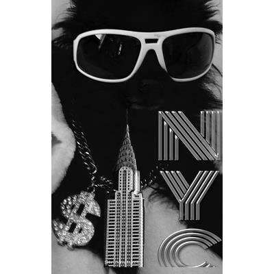 doggy Bling Iconic Chrysler Building New York City Sir Michael Huhn Artist Drawing Journal