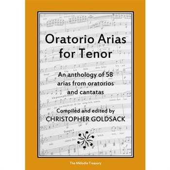 Oratorio Arias for Tenor