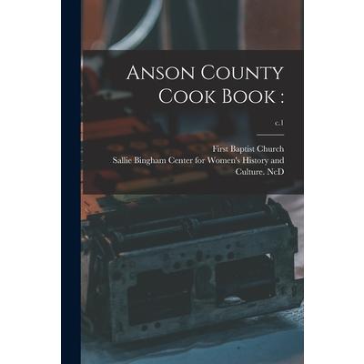 Anson County Cook Book