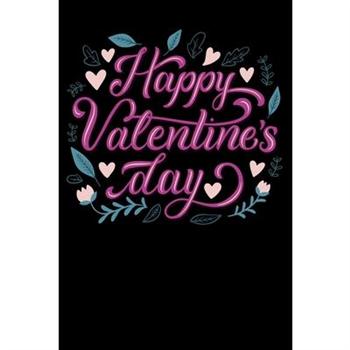 Valentines Day Journal 110 blank lined white pages v3