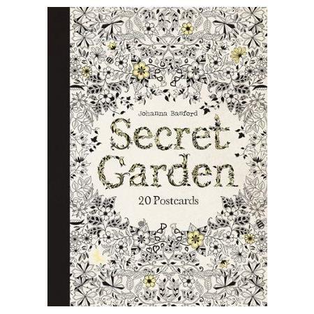 Secret Garden: 20 Postcards祕密花園明信片組
