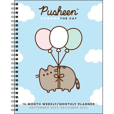 Pusheen 16-Month 2023-2024 Weekly/Monthly Planner Calendar | 拾書所