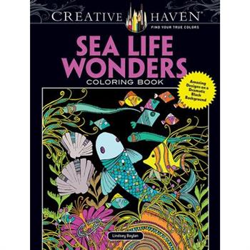 Sea Life Wonders Coloring Book