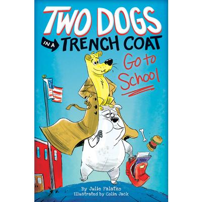 Two Dogs in a Trench Coat Go to School