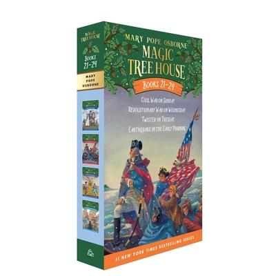 Magic Tree House Boxed Set：Volumes 21-24 神奇樹屋套書#21-24