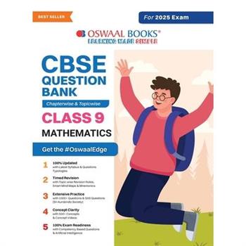 Oswaal CBSE Question Bank Class 9 Mathematics, Chapterwise and Topicwise Solved Papers For 2025 Exams