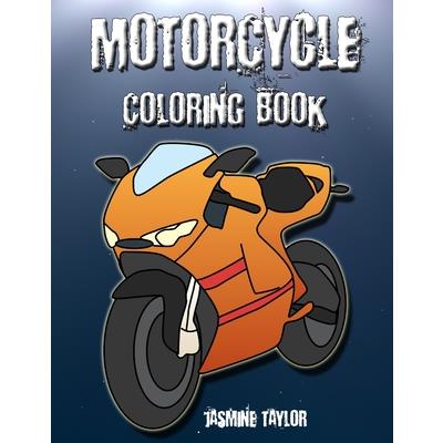 Motorcycle Coloriong Book | 拾書所