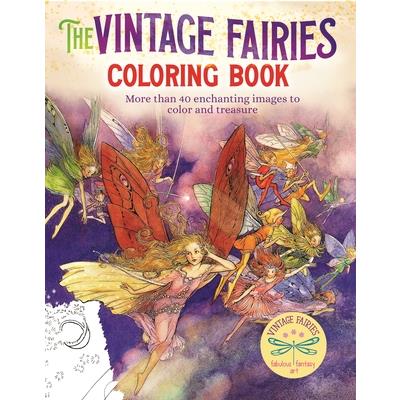 The Vintage Fairies Coloring Book
