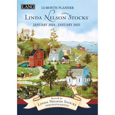 Linda Nelson Stocks 2024 Monthly Planner | 拾書所