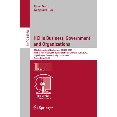 Hci in Business, Government and Organizations | 拾書所