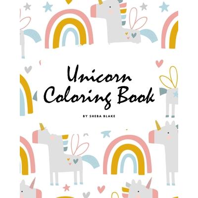 Unicorn Coloring Book for Children (8x10 Coloring Book / Activity Book)