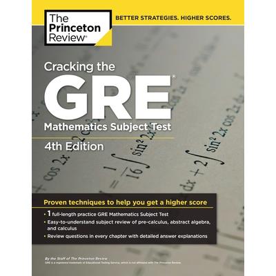 Cracking the GRE Mathematics Subject Test