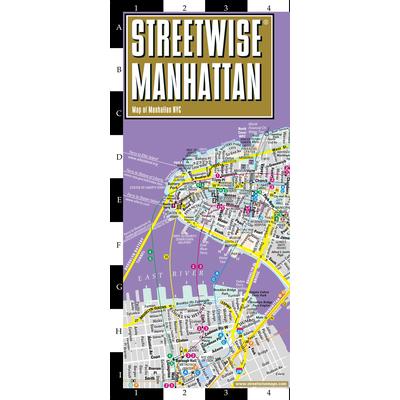 Streetwise Manhattan Map - Laminated City Center Street Map of Manhattan, New York | 拾書所