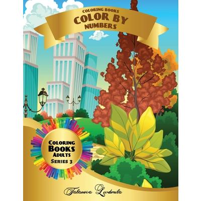 Coloring Books - Color by Numbers Adults (Series 3)