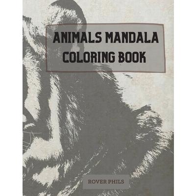 Animals Mandala Coloring Book | 拾書所