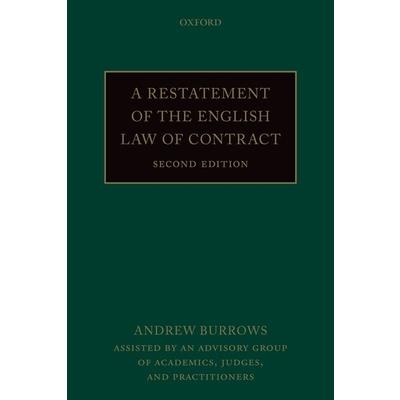 A Restatement of the English Law of Contract