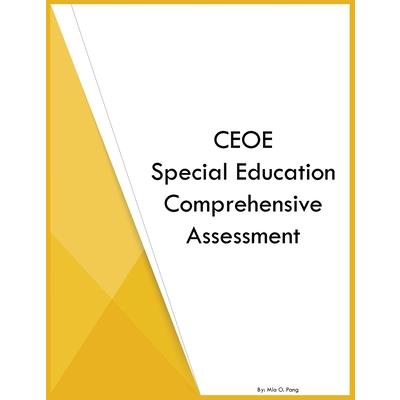 CEOE Special Education Comprehensive Assessment | 拾書所