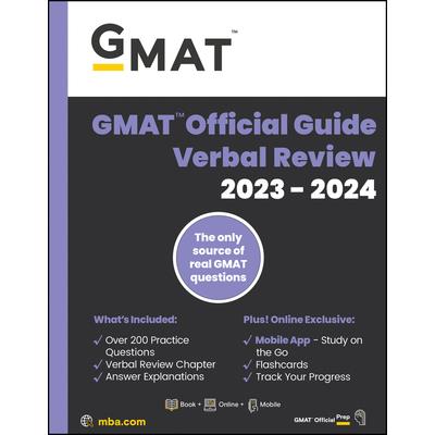 GMAT Official Guide Verbal Review 2023-2024, Focus Edition | 拾書所
